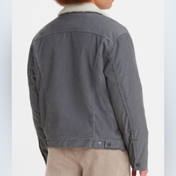 Levi’s Trucker Corduroy Sherpa Jacket NWT - Picture 2 of 9